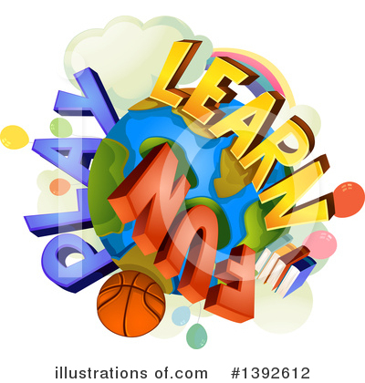 Basketball Clipart #1392612 by BNP Design Studio
