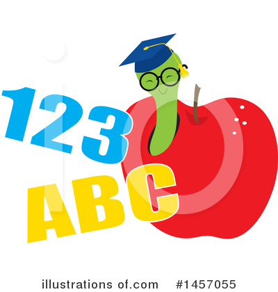 Graduation Clipart #1457055 by Maria Bell