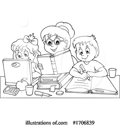 Royalty-Free (RF) Education Clipart Illustration by visekart - Stock Sample #1706839