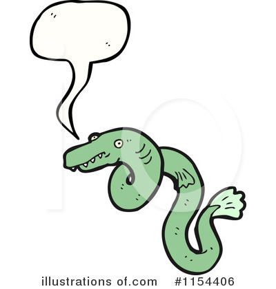 Royalty-Free (RF) Eel Clipart Illustration by lineartestpilot - Stock Sample #1154406