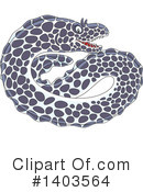 Eel Clipart #1403564 by Alex Bannykh