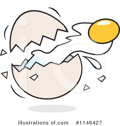 Chicken Egg Clipart #1146427 by Johnny Sajem