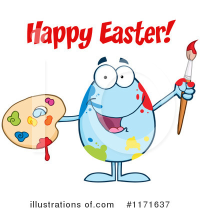 Royalty-Free (RF) Egg Clipart Illustration by Hit Toon - Stock Sample #1171637