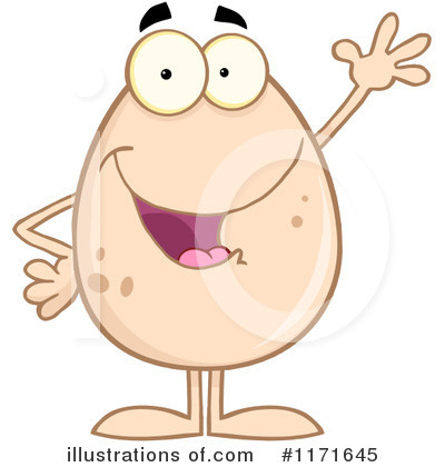 Royalty-Free (RF) Egg Clipart Illustration by Hit Toon - Stock Sample #1171645