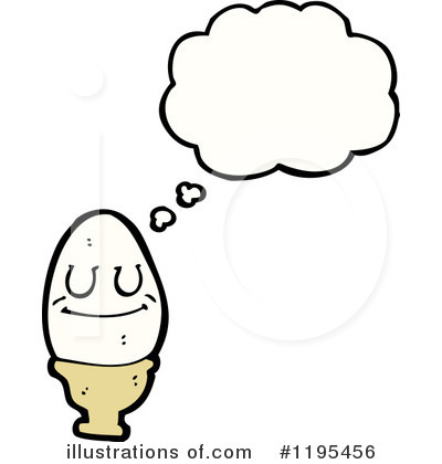 Royalty-Free (RF) Egg Clipart Illustration by lineartestpilot - Stock Sample #1195456