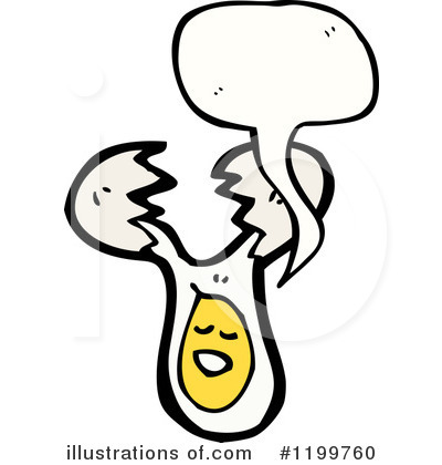 Broken Egg Clipart #1199760 by lineartestpilot