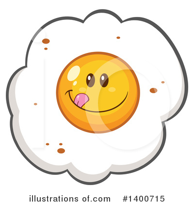 Fried Egg Clipart #1400715 by Hit Toon
