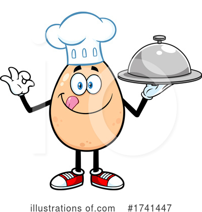 Royalty-Free (RF) Egg Clipart Illustration by Hit Toon - Stock Sample #1741447