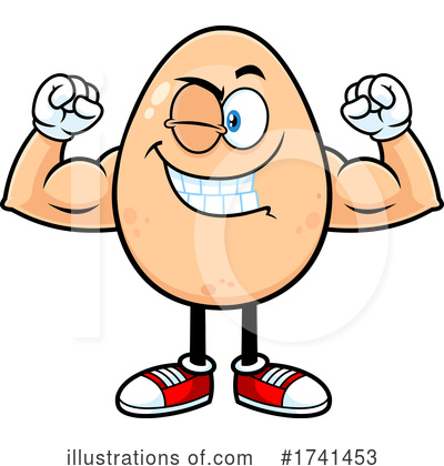 Royalty-Free (RF) Egg Clipart Illustration by Hit Toon - Stock Sample #1741453