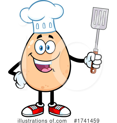 Egg Mascot Clipart #1741459 by Hit Toon