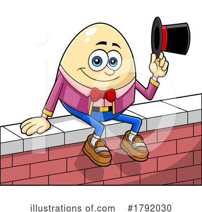 Royalty-Free (RF) Egg Clipart Illustration by Hit Toon - Stock Sample #1792030