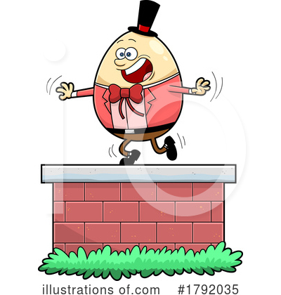 Humpty Dumpty Clipart #1792035 by Hit Toon