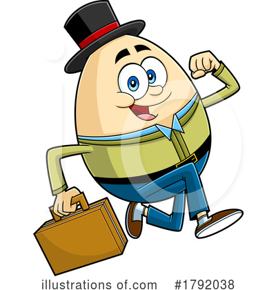 Royalty-Free (RF) Egg Clipart Illustration by Hit Toon - Stock Sample #1792038