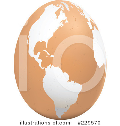 Royalty-Free (RF) Egg Clipart Illustration by Qiun - Stock Sample #229570
