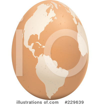 Royalty-Free (RF) Egg Clipart Illustration by Qiun - Stock Sample #229639