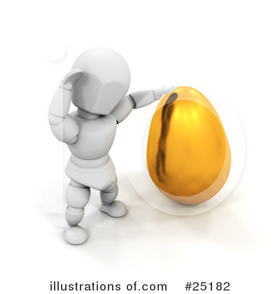 Royalty-Free (RF) Egg Clipart Illustration by KJ Pargeter - Stock Sample #25182