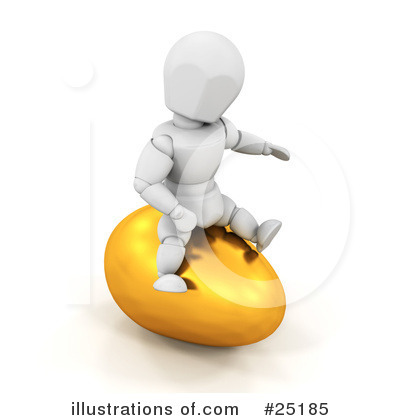 Royalty-Free (RF) Egg Clipart Illustration by KJ Pargeter - Stock Sample #25185