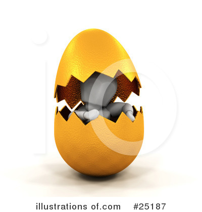 Royalty-Free (RF) Egg Clipart Illustration by KJ Pargeter - Stock Sample #25187