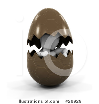 Royalty-Free (RF) Egg Clipart Illustration by KJ Pargeter - Stock Sample #26929