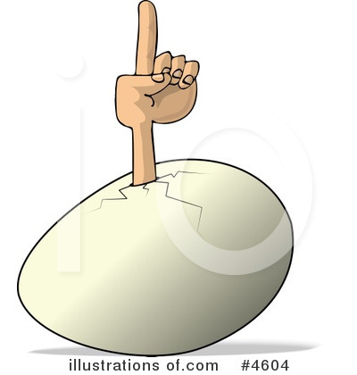 Pointing Up Clipart #4604 by djart