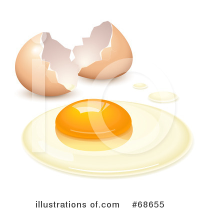 Chicken Egg Clipart #68655 by Oligo