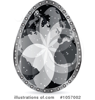 Royalty-Free (RF) Egg Globe Clipart Illustration by Andrei Marincas - Stock Sample #1057002