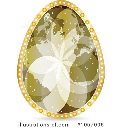 Royalty-Free (RF) Egg Globe Clipart Illustration by Andrei Marincas - Stock Sample #1057006