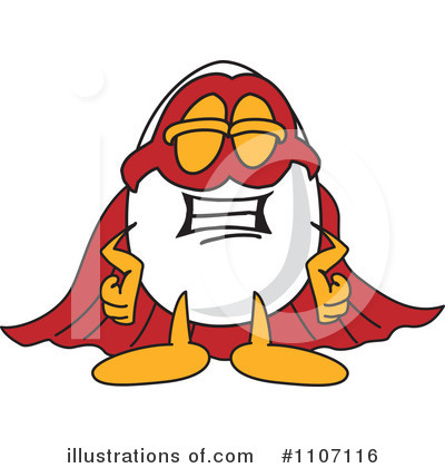 Royalty-Free (RF) Egg Mascot Clipart Illustration by Mascot Junction - Stock Sample #1107116