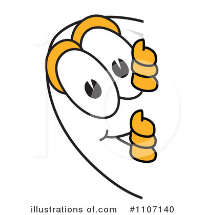 Royalty-Free (RF) Egg Mascot Clipart Illustration by Mascot Junction - Stock Sample #1107140