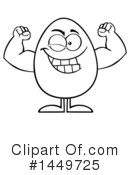 Egg Mascot Clipart #1449725 by Hit Toon