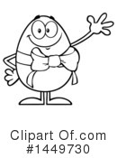 Egg Mascot Clipart #1449730 by Hit Toon