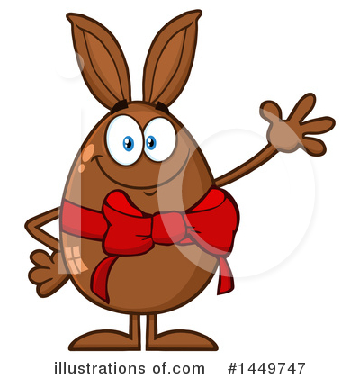Egg Mascot Clipart #1449747 by Hit Toon