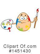 Egg Mascot Clipart #1451430 by Hit Toon