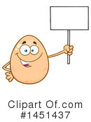 Egg Mascot Clipart #1451437 by Hit Toon