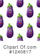 Eggplant Clipart #1240817 by Vector Tradition SM