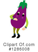 Eggplant Clipart #1286008 by Cherie Reve