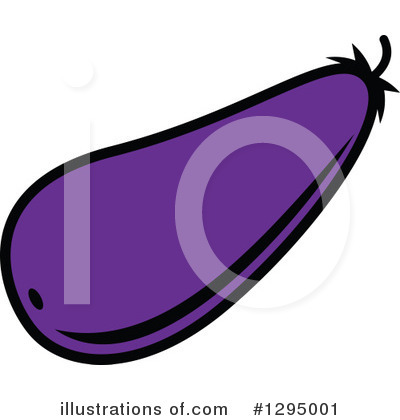 Royalty-Free (RF) Eggplant Clipart Illustration by Vector Tradition SM - Stock Sample #1295001