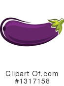 Eggplant Clipart #1317158 by Vector Tradition SM