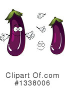 Eggplant Clipart #1338006 by Vector Tradition SM