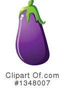 Eggplant Clipart #1348007 by Vector Tradition SM
