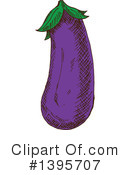 Eggplant Clipart #1395707 by Vector Tradition SM