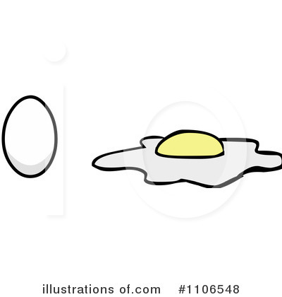Royalty-Free (RF) Eggs Clipart Illustration by Cartoon Solutions - Stock Sample #1106548