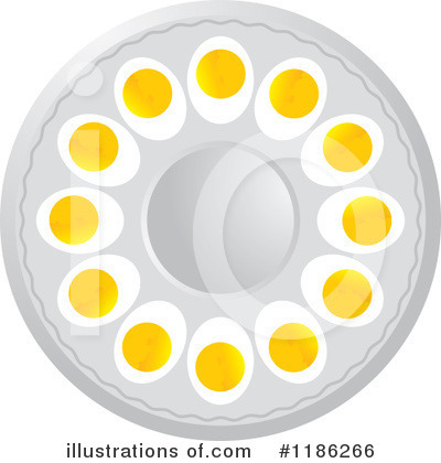Royalty-Free (RF) Eggs Clipart Illustration by Lal Perera - Stock Sample #1186266