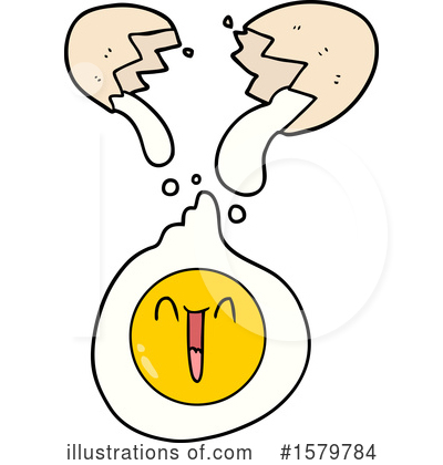 Royalty-Free (RF) Eggs Clipart Illustration by lineartestpilot - Stock Sample #1579784