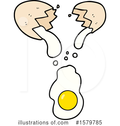 Royalty-Free (RF) Eggs Clipart Illustration by lineartestpilot - Stock Sample #1579785