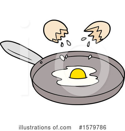 Royalty-Free (RF) Eggs Clipart Illustration by lineartestpilot - Stock Sample #1579786