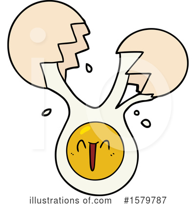Royalty-Free (RF) Eggs Clipart Illustration by lineartestpilot - Stock Sample #1579787