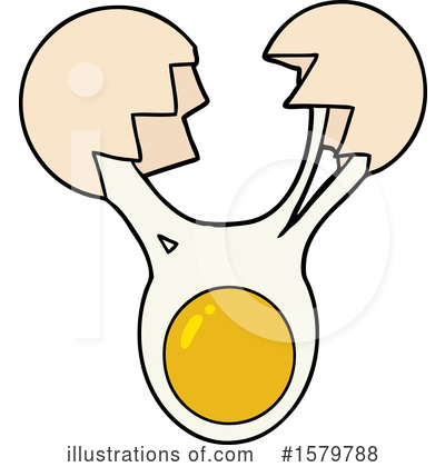 Royalty-Free (RF) Eggs Clipart Illustration by lineartestpilot - Stock Sample #1579788