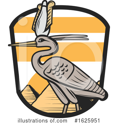 Herons Clipart #1625951 by Vector Tradition SM