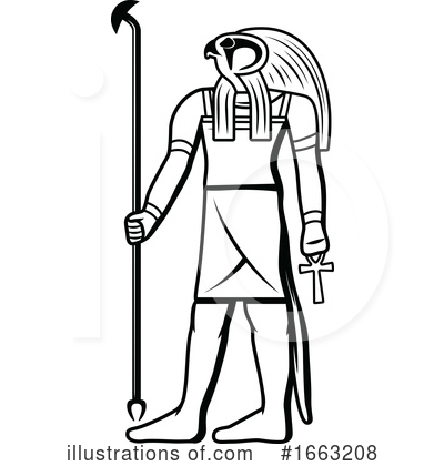 Royalty-Free (RF) Egyptian Clipart Illustration by Vector Tradition SM - Stock Sample #1663208